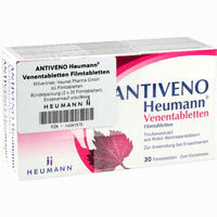 Antiveno Heumann Venentabletten Filmtabletten  90 Stück - ab 4,71 €
