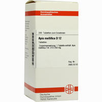 Apis Mellifica D12 Tabletten 80 Stück - ab 3,55 €