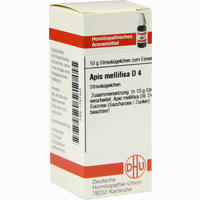 Apis Mellifica D4 Globuli Dhu-arzneimittel 10 g