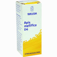 Apis Mellifica D6 Globuli Weleda ag 10 g