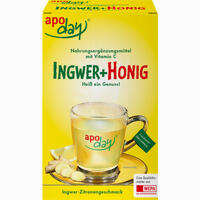 Apoday Ingwer + Honig + Vitamin C Pulver 10 x 10 g