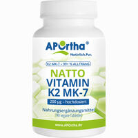 Aportha Vitamin K2 - Mk7 200 Ug Tabletten 365 Stück - ab 16,95 €