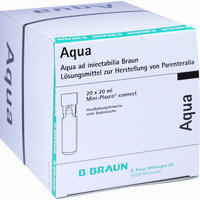 Aqua Ad Injektabilia Mini- Plasco Connect Ampullen 20 x 10 ml - ab 5,82 €