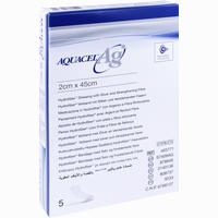 Aquacel Ag Tamponade 2x45cm Tpo 5 Stück