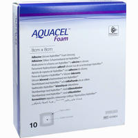 Aquacel Foam Adhäsiv 8x8 Cm Verband  B2B Medical GmbH 10 Stück