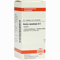 Aralia Racem D3 Tabletten 80 Stück