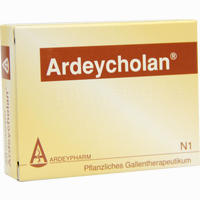 Ardeycholan Hartkapseln  20 Stück - ab 4,36 €