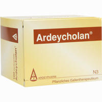 Ardeycholan Hartkapseln  20 Stück - ab 4,36 €