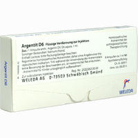 Argentit D6 Ampullen 8 Stück