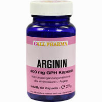 Arginin 400mg Gph Kapseln  120 Stück - ab 14,67 €