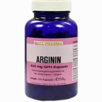 Arginin 400mg Gph Kapseln  120 Stück - ab 14,67 €