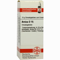 Arnica D15 Globuli 10 g 