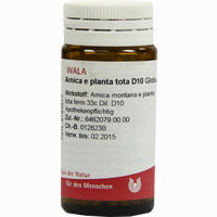Arnica E Planta Tota D10 Globuli 20 g