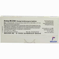 Arnica Rh D30 Ampullen 8 x 1 ml