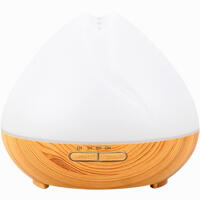 Aroma Diffuser Holzdesign + Weiß mit Led 1 Stück