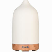 Aroma Diffuser Keramik Weiß Holz 1 Stück