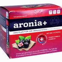 Aronia+ Immun Monatspackung Trinkampullen 30 x 25 ml