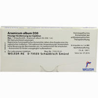 Arsenicum Album D30 Ampullen 8 Stück