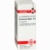 Arsenicum Album D6 Globuli Dhu-arzneimittel 10 g