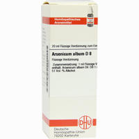 Arsenicum Album D8 Dilution 20 ml - ab 6,61 €