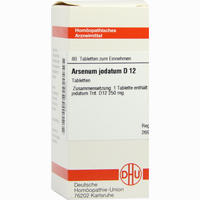 Arsenum Jodat D12 Tabletten 80 Stück - ab 6,40 €