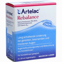 Artelac Rebalance Augentropfen 2 x 10 ml - ab 0,00 €