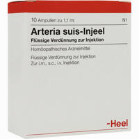 Arteria Suis- Injeel Ampullen 10 Stück - ab 21,64 €