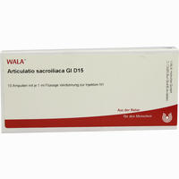 Articulatio Sacroil Gl D15 Ampullen 10 x 1 ml