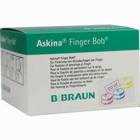 Askina Finger Bob Farbig Verband 50 Stück - ab 5,72 €