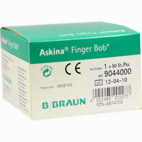 Askina Finger Bob Weiss Verband 50 Stück - ab 5,84 €