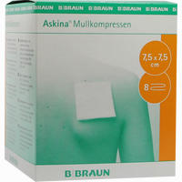 Askina Mullkompressen 7.5x7.5cm Steril  5 x 2 Stück - ab 2,02 €