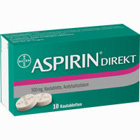 Aspirin Direkt Kautabletten 10 Stück - ab 3,94 €