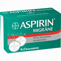 Aspirin Migräne Brausetabletten 12 Stück - ab 5,84 €