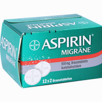 Aspirin Migräne Brausetabletten 12 Stück - ab 5,84 €