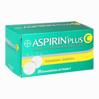 Aspirin Plus C Brausetabletten 40 Stück - ab 4,40 €