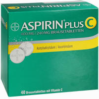 Aspirin Plus C Brausetabletten 40 Stück - ab 4,40 €