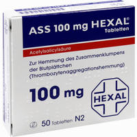 Ass 100 Hexal Tabletten 50 Stück - ab 1,31 €