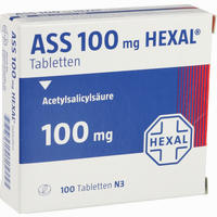 Ass 100 Hexal Tabletten 50 Stück - ab 1,06 €