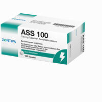 Ass 100 Tabletten 50 Stück - ab 0,99 €