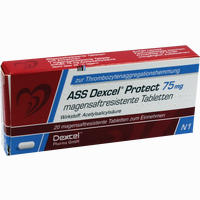 Ass Dexcel Protect 75mg Tabletten 100 Stück - ab 0,72 €