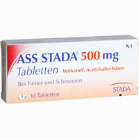 Ass Stada 500 Tabletten 10 Stück - ab 1,95 €