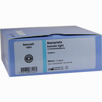Assura Basispl. Konvex Light Aussch. 15- 43mm Rr60mm Bpl 4 Stück 