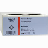 Assura Konvexe Basisplatten Ausschneidbar R. 50mm Bpl 4 Stück