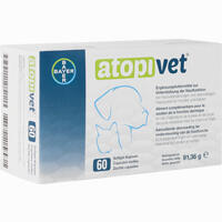 Atopivet Softgel- Kapseln für Hunde und Katzen 60 Stück