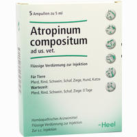 Atropin Compositum Ad Us. Vet. Ampullen  5 Stück - ab 13,10 €