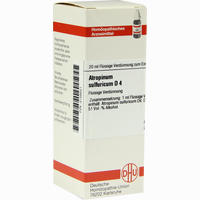 Atropinum Sulf D4 Dilution Dhu-arzneimittel 20 ml - ab 7,80 €