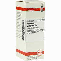 Atropinum Sulf D4 Dilution Dhu-arzneimittel 20 ml - ab 8,57 €