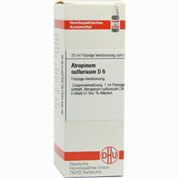 Atropinum Sulf D6 Dilution DHU-Arzneimittel GmbH & Co. KG 20 ml