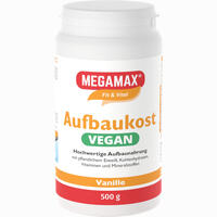 Aufbaukost Vegan Vanille Megamax 500 g - ab 15,64 €