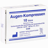 Augenkompress 5. 8x7cm Unst 5 Stück - ab 1,78 €